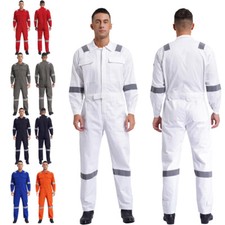 Männer Overalls Einteilig Arbeitskleidung Bodysuits Jumpsuit Erwachsene Kostüm