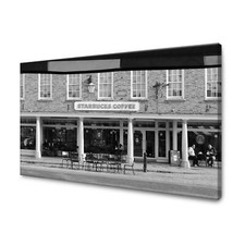 Leinwand-Bilder Architektur Starbucks-Kaffee Größe 40x30 bis 120x80