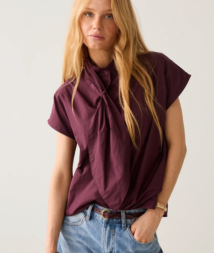 Summum bluse taft shirt - bluse,