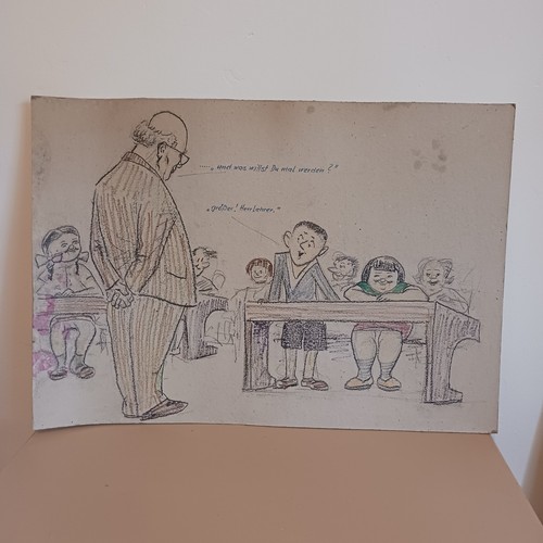 Lustige karikatur - lustige,