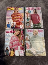 Strickhefte 4 Stück Verschiedene siehe Beschreibung 