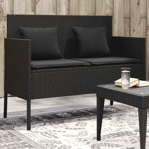 Gartenbank mit kissen sitzbank - mit,