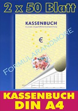 2x KASSENBUCH, Kassenbericht