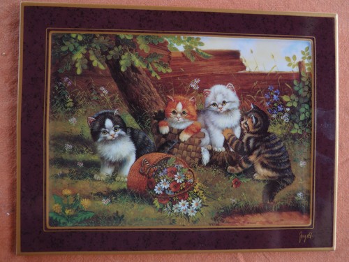 Bradex porzellanbild katzen - bradex,
