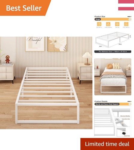 Modernes einzelbett 90x190 - modernes, cm
