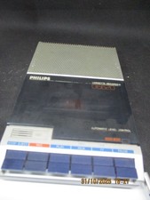 Vintage portable Kassettenrecorder Philips D6620 Bastler ungeprüft