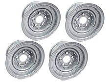 4 x Stahlfelge Kenda 6.00 x 10 Zoll ET -4 5-Loch PKW Anhänger Rad Anhängerfelge