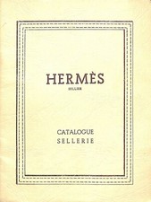 "Hermes Catalogue Sellerie"
