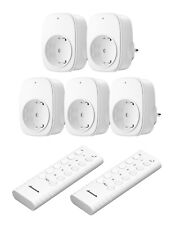 DEWENWILS Funksteckdose mit Fernbedienung, Plug-In Ein/Aus Steckdosen-Set 2V5