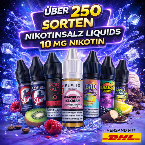 Liquid 10mg nikotinsalz - nikotinsalz, elfliq