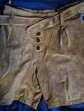 Damen hirschleder hose kurz - damen,
