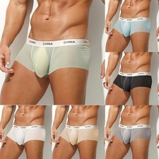Herren Boxershorts transparent
