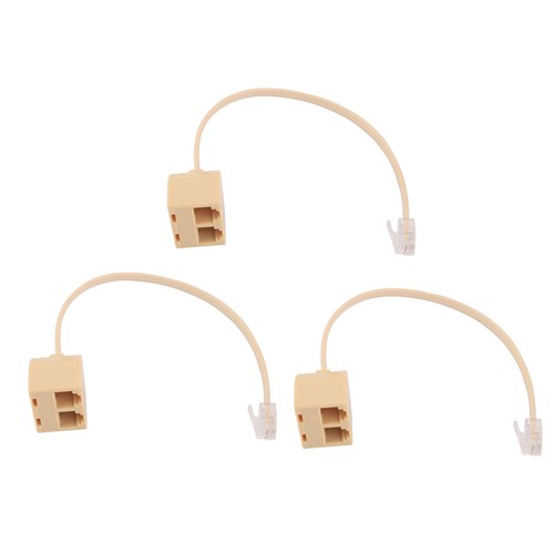 3stk rj11 doppel löcher - 3stk.,