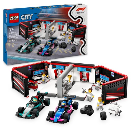 Lego city 60444 garage - city,
