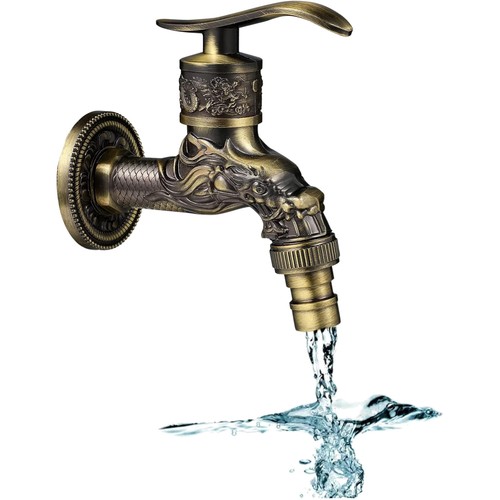 Vintage wasserhahn wandmontage - vintage,