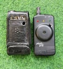 Fox Micron DXR Receiver Funkbox Ampelfarben & Lederetui Angeln Carp Fishing TOP!