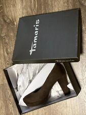 Tamaras Damen Schuhe Pumps Gr.38 Mocca  Braun  Wildleder 30#14 Top Zustand