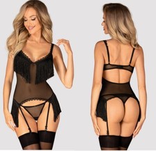 OBSESSIVE SET CORSET + STRING
