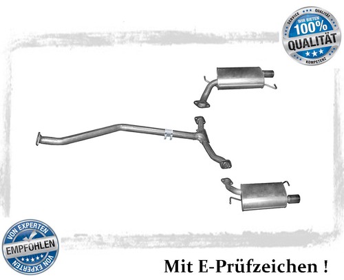 Auspuffanlage für mazda - mazda, 6