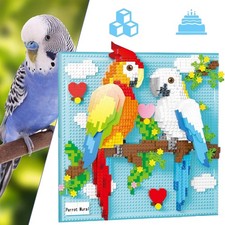 Papagei Bausteine,Mini Mikro