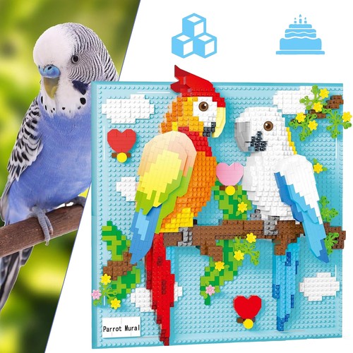 Papagei bausteine mini - papagei, mikro
