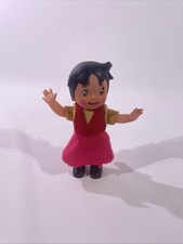 Heidi Wind Up Tanzende Puppe Figur Aufziehen Vintage Spielzeug 15cm 70er Jahre