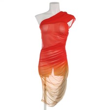 Cocktailkleid Mugler Orange
