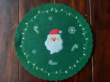Tischset Weihnachten grün