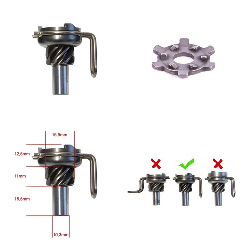 Kickstarter ritzel feder - feder, &