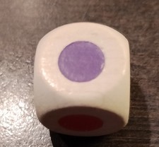 Farbwürfel Farben rot blau