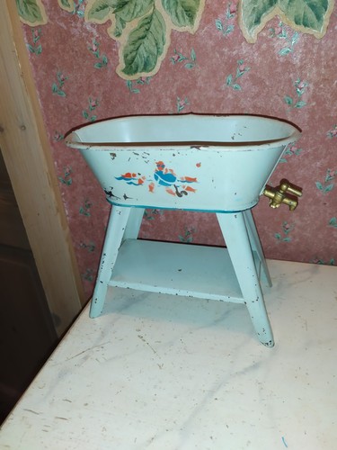 Alte metall blech badewanne - metall-blech,