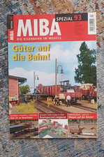 MIBA SPEZIAL  93     Güter auf die Bahn  !      sehr guter Zustand