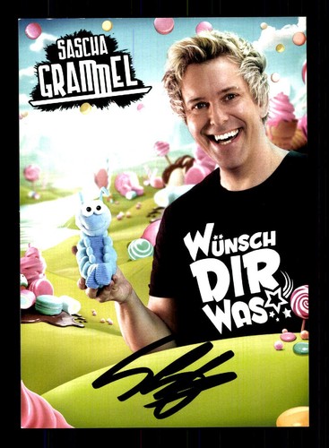Sascha grammel autogrammkarte - sascha,
