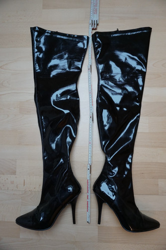 Stiefel overknee schwarz - overknee, 40
