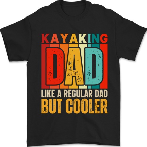 Kayakfahren dad aber kühler - kayakfahren,