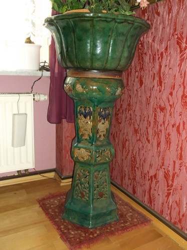 Dekorative blumensäule aus - dekorative,