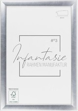 Bilderrahmen Silber 'N°3'