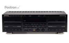 Kenwood KX-W8040 Doppel Kassettendeck / Auto Bias/ gewartet 1 Jahr Garantie [2]