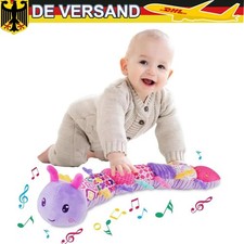 Baby Musikspielzeug Kinderspielzeug Ab 6 Monate, Plüschtier Raupenspielzeug Neu
