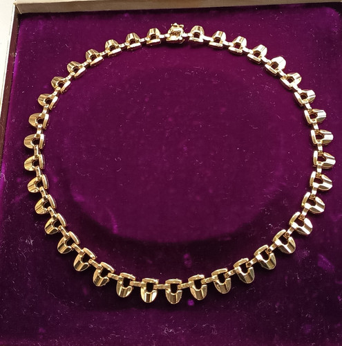 Goldkette halskette collier - goldkette,