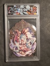 HATSUNE MIKU - VOCALOID - GOLD METAL CARD - 2 OF 200 - GRADED CARD 10 - WAIFU