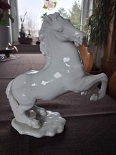 Porzellan Pferd, weiß, sehr