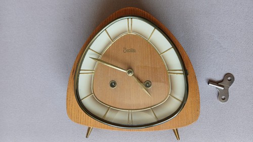 Vintage zentra kaminuhr - zentra,