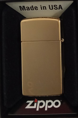 Feuerzeug zippo solid brass - feuerzeug,