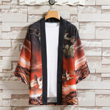 Herren Japanische Kimono Jacke