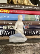 Antik porzellan Meerjungfrau Figur Edvard Eriksen kurz mermaid