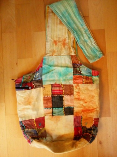 Schultertasche hippy shabby - hippy,