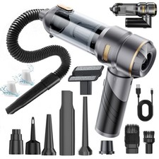 4in1 Akku Mini-Handstaubsauger Kabellos 22000Pa Sauger für Auto, Tisch & Sofa