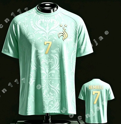 Dembele fußball trikot grün - fußball,