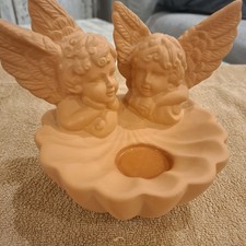 Partylite,  Wandhalter Engelspaar, Teel.